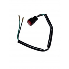 Martor luminos rosu cu cablu tablou bord pentru Tractor U445 si New Holland