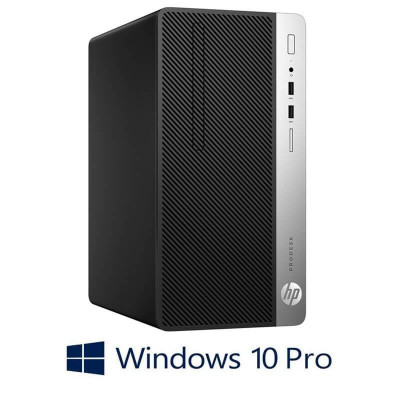 Calculatoare SH HP ProDesk 400 G4 MT, Quad Core i7-7700, 8GB DDR4, Win 10 Pro foto