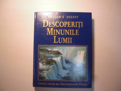 Carte:Descoperiti minunile lumii (cele mai spectaculoase peisaje),Reader&amp;#039;sDigest foto