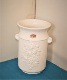 Vaza ceramica smaltuita, 100% hand made - semnata Rosa Ljung, DECO Helsingborg