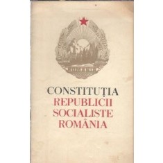 Constitutia Republicii Socialiste Romania