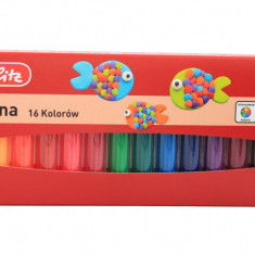 Set Plastilină Herlitz - 16 Culori Vibrante pentru Creativitate Fără Limite