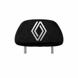 Set 5 huse tetiere negre, pentru gama auto RENAULT NOU