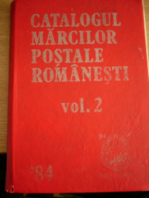 myh 34s - Catalogul marcilor postale romanesti - volumul 2 - ed 1984 foto