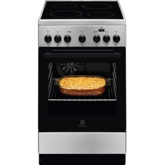 Aragaz Electrolux LKR562055X, Electric, 4 zone de gatit, Cuptor electric, Autocuratare catalitica, SteamBake, Timer, Grill electric, Clasa A, 50 cm, I