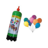 Set baloane cu butelie, 25 baloane, heliu 2 l