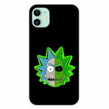 Husa compatibila cu Apple iPhone 11 Silicon Gel Tpu Model Rick And Morty Alien