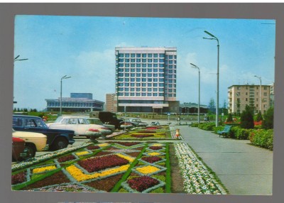 CPIB 17562 CARTE POSTALA - GHEORGHE GHEORGHIU DEJ. HOTEL TROTUS, AUTOTURISM foto