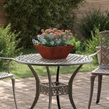 vidaXL Vază pentru Grădină Ruginit 35 x 35 x 15 cm 873808