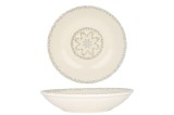 By Bone Farfurie ad&acirc;ncă - Tessera - Porţelan - 23 cm (1000cc) - set de 6