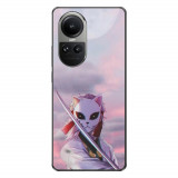 Husa compatibila cu Oppo Reno10 5G Silicon Gel Tpu Model Demon Slayer Sabito