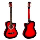 Chitara Clasica Lemn IdeallStore&reg; 4/4, 95cm, Rosie - Copii/Adulti 13+, Incepatori
