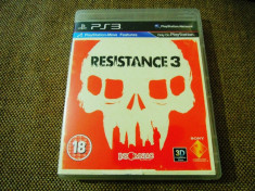 Joc Resistance 3, exclusiv PS3, original, alte sute de jocuri! foto