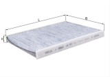 Filtru habitaclu KNECHT cu carbon activ LAK463