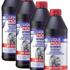 Set 4 Buc Ulei Transmisie Manuala Liqui Moly 85W-90 API GL4 1L 1030