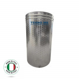 Butoi din Inox TehnoMS Italia cu Capac Flotant Busonat si Canea 180 L, Oem