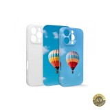 Husa pentru Apple iPhone 16 Pro OEM Soft Sublimation Alba