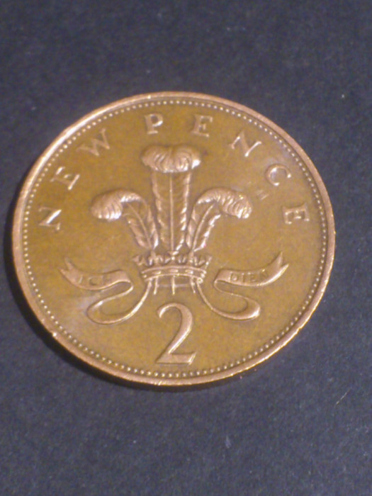 2 New pence 1971 , Anglia , stare UNC (poze) [1]. Discount conform descriere [10 - 20 %. Vezi descrierea.].