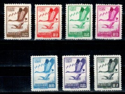 Taiwan 1966 - Pasari, serie nestampilata foto