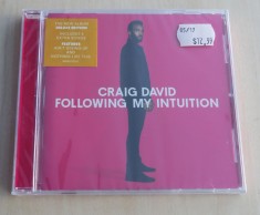 Craig David - Following My Intuition (2016) CD Deluxe Edition