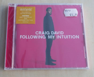 Craig David - Following My Intuition (2016) CD Deluxe Edition foto