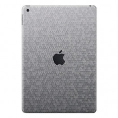 Folie Skin Compatibila cu Apple iPad 8 10.2 (2020) - ApcGsm Wraps HoneyComb Silver