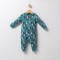 Salopeta pentru bebelusi de iarna Forest, Tongs baby, baietei (Culoare: Albastru, Marime: 6-9 luni)