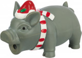 Jucarie Pentru Caini, Xmas Porc, Latex, Cu Sunet, 16 cm, 92598