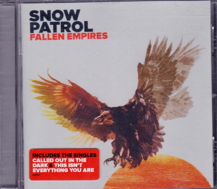 CD Rock: Snow Patrol &ndash; Fallen Empires ( 2011, original, stare foarte buna )