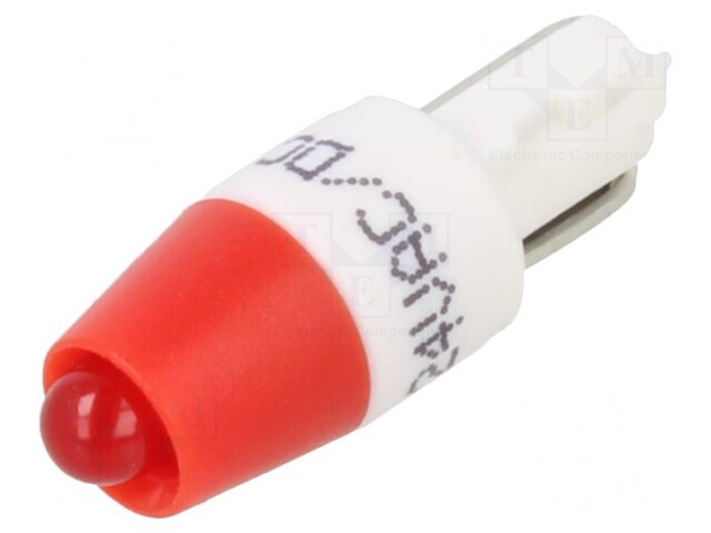 Lampă de control LED roșie 24V