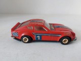 Masinuta LONZA Datsun , jucarie veche poloneza, vintage, plastic, anii 70 Polonia, masinuta curse formula 1