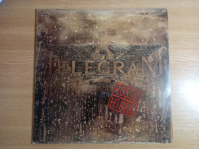 LP (vinil vinyl) Telegram - Rossz H&iacute;rek (VG+)