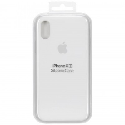 Husa Capac Silicon TPU Apple iPhone X / Apple iPhone XS, Alba, Blister AP-MRW82ZM/A Original foto