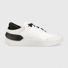 Adidas sneakers Court Funk femei, culoarea alb