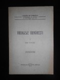 IOSIF POPOVICI - VOCALELE ROMANESTI (1927, cu 21 figuri in text)