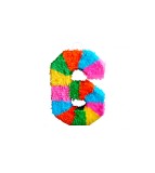 Pinata petrecere cifra 50 x 35 x 7.5 cm-Tip Model 6, Godan