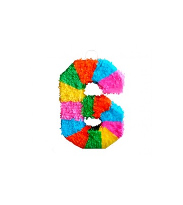 Pinata petrecere cifra 50 x 35 x 7.5 cm-Tip Model 6 foto
