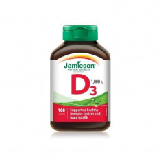 Jamieson Vitamina D3 1000 UI, 100 tablete