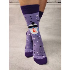 STK462-11 Sosete medii din bumbac ultrasox model pinguin
