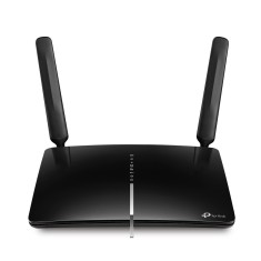 ROUTER TP-LINK wireless. 4G LTE (desktop), 1600Mbps. 3 porturi 10/100/1000Mbps + 1 WAN/LAN Gigabit, Dual Band &quot;Archer MR600&quot; (timbru verde 0.8 lei)