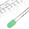 Dioda LED 5mm, verde, convex, 1.8...2.6V, OPTOSUPPLY - OSNG5134B-T
