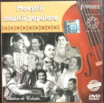 DVD Maestrii muzicii populare colectia Jurnalul National foto