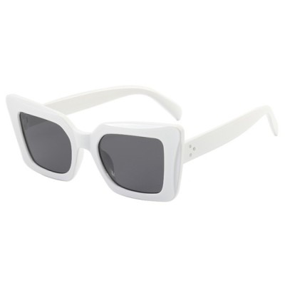 Ochelari de Soare pentru Femei - Techsuit (5277) - White / Gray foto