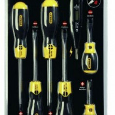 Stanley 0-65-009 Set 6 surubelnite, tester de tensiune - 3253560650094