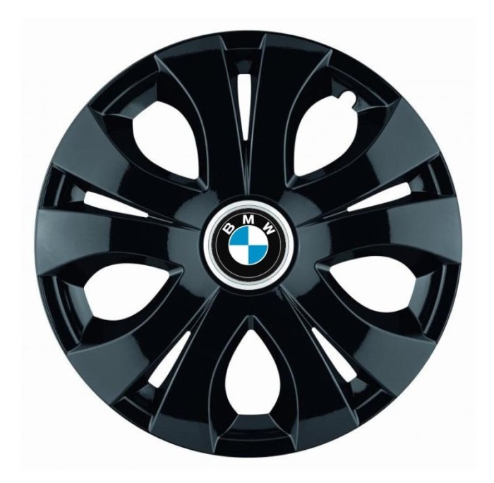 Set 4 Capace Roti pentru BMW, model Top Black, R15