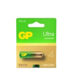 Set de 4 baterii alcaline GP Ultra Alkaline G-TECH LR6/AA