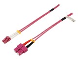 Patch Cord Fibra Optica Goobay OM4 LC/UPC-SC/UPC 5m LSZH 50/125um Gri 95946
