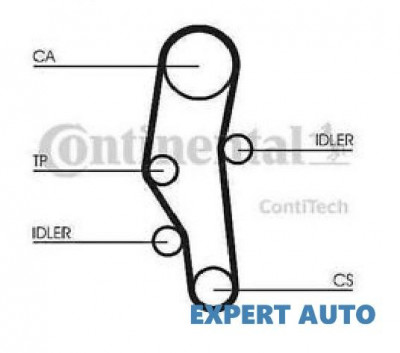 Curea distributie BMW Seria 5 (1987-1995) [E34] foto