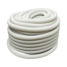 Tub flexibil copex FlexPrim 32 mm fara fir tragator, ignifug Hdpe gri, rezistenta 320N, diametru interior 25.5 mm, rola 50 m