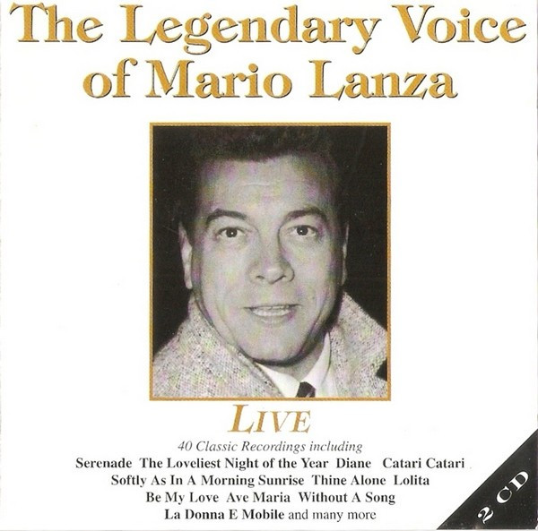 2 CD Mario Lanza &lrm;&ndash; The Legendary Voice Of Mario Lanza, originale